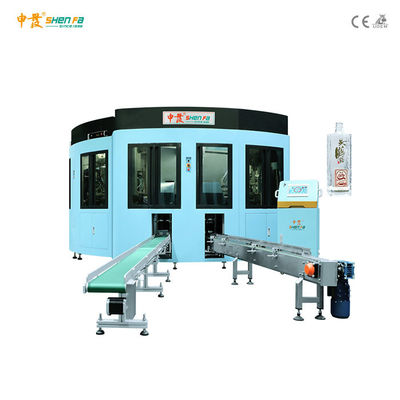 Equipo de sellado caliente completamente automático de la impresora de la pantalla a color de la botella de vino 1-8 de cristal