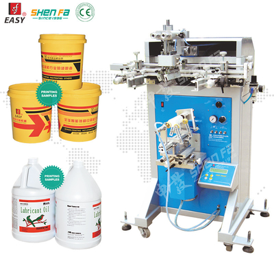 Máquina de impresión de pantalla de baldes multicolores de alta precisión