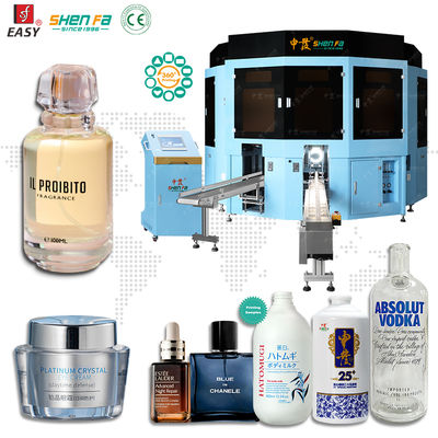 quality Máquina de serigrafía servo de 8 colores para botellas 30-60 piezas/min factory