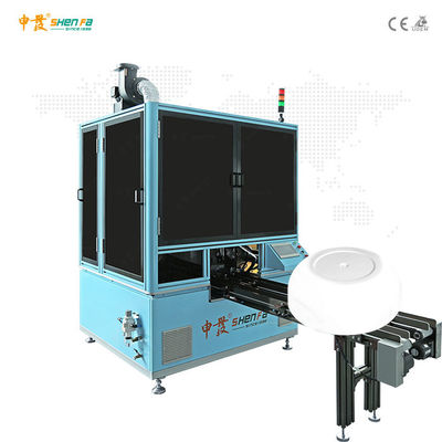 Máquina automática de serigrafía SF-SR12B-G para cubos de tarros de plástico