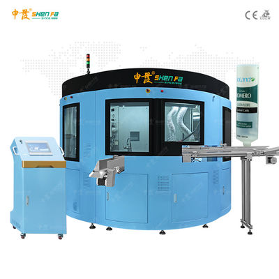 Máquina de serigrafía automática de 7 colores para estampación de papel caliente