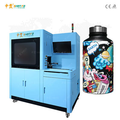 Impresora semi automática del chorro de tinta de 3D Digitaces para las botellas