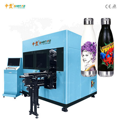 Impresora curable ULTRAVIOLETA del chorro de tinta de Digitaces de la tinta para la botella de Drinkware
